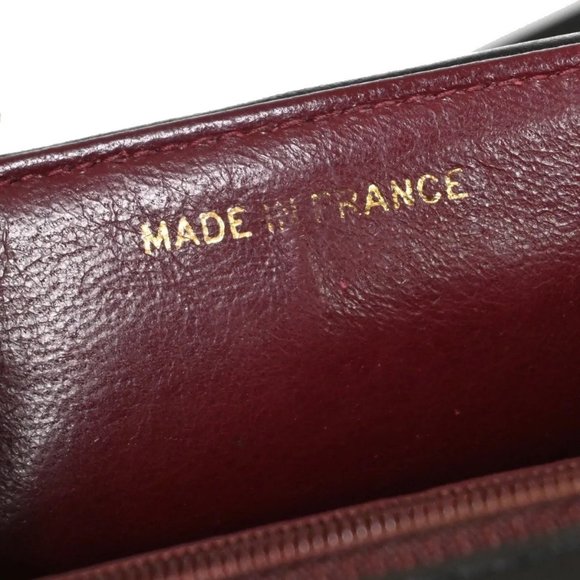 Auth CHANEL CC Logo madomoazeru Shoulder Bag Leather Black GHW Vintage - Picture 12 of 16